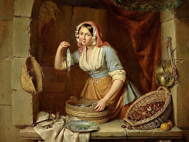 1809-Elisabeth Alida Haanen - Commessa del mercato di Haane, 1840